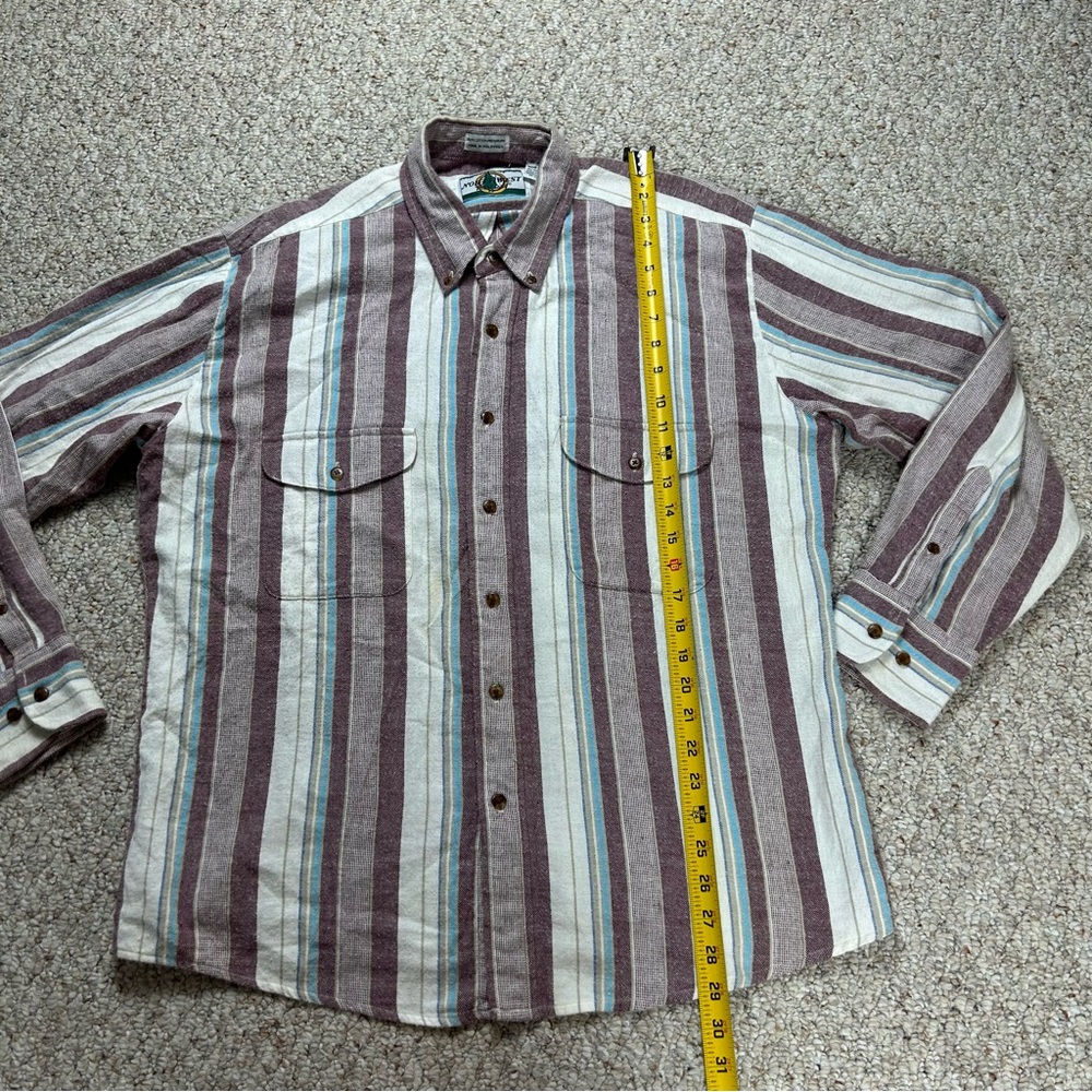 Northwest Territory Vintage Cotton Preshrunk Button Down Long Sleeve Mens Large - Picture 9 of 10